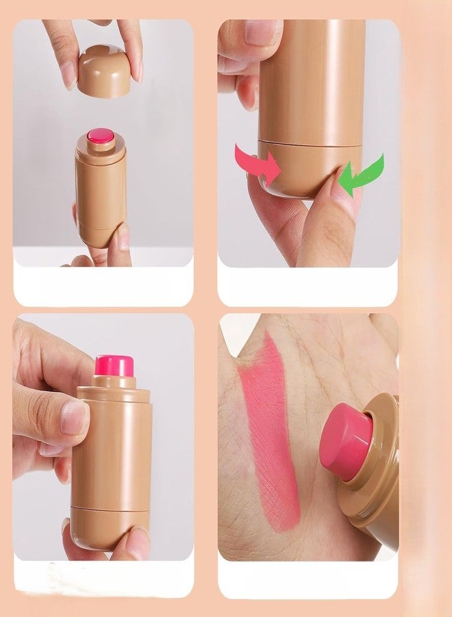 Futaba 3-in-1 Long Lasting Pocket Blush Stick - 02 Juice Box - Image 4