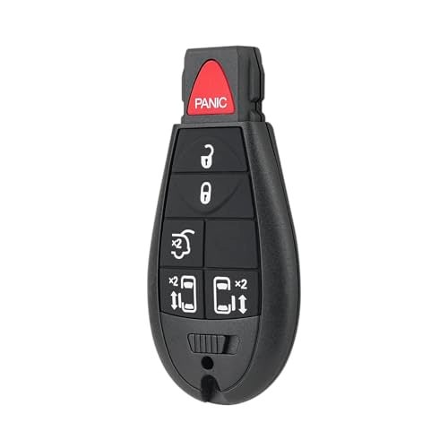 GZXNKEY 2PCS Keyless Entry Remote Key for Chrysler Town and Country 2008 2009 2010 2011 2012 2013 2014 2015 2016 Dodge Grand Caravan 2017 2018 2019 2020 Remote Fob Replacement FCC ID: IYZ-C01C / M3N5WY783X - Image 5