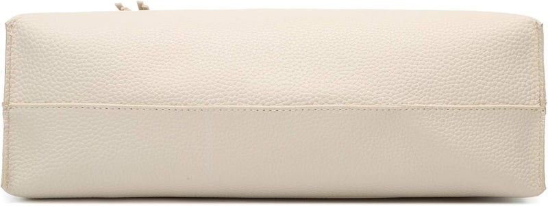 Dreubea Women's Soft Faux Leather Tote Shoulder Bag from, Big Capacity Tassel Handbag - Image 4