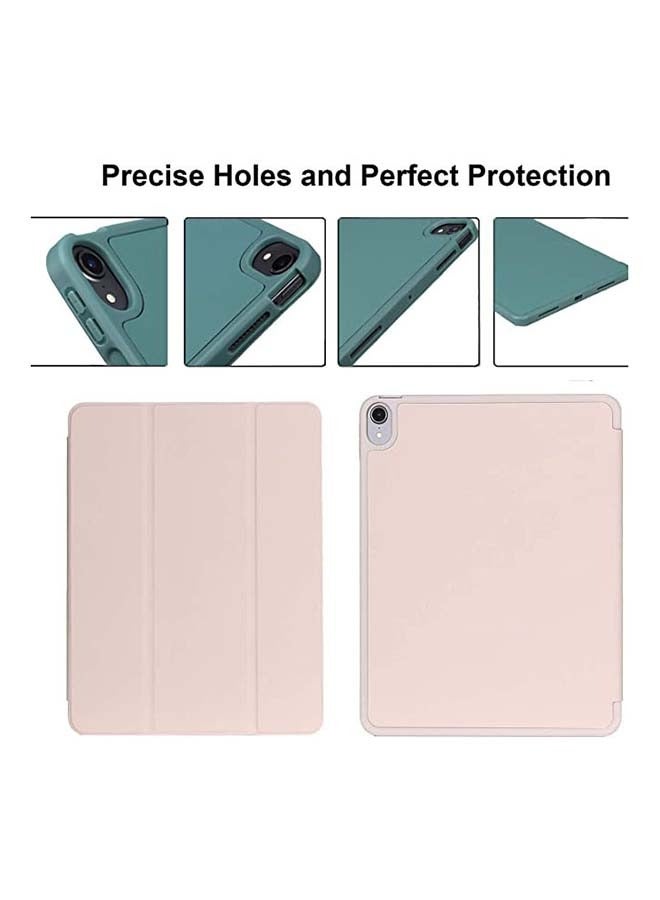 Rock Pow Case for iPad Air 11-Inch M2 (2024), iPad Air 5/4 (2022/2020 5th/4th Generation 10.9-Inch) with Pencil Holder, Slim Tablet Cover with Soft TPU Back, Auto Wake/Sleep - Image 5