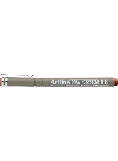 238N Drawing System Drawing Pencil 0.8 mm Sepia