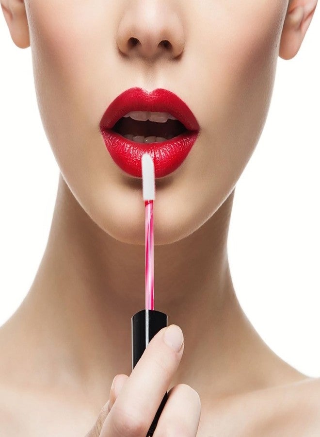HEALLILY 300Pcs Lip Brush Replacement Head Lip Gloss Lipstick Wands Makeup Eyebrow Replacement Tips for Home - Image 2