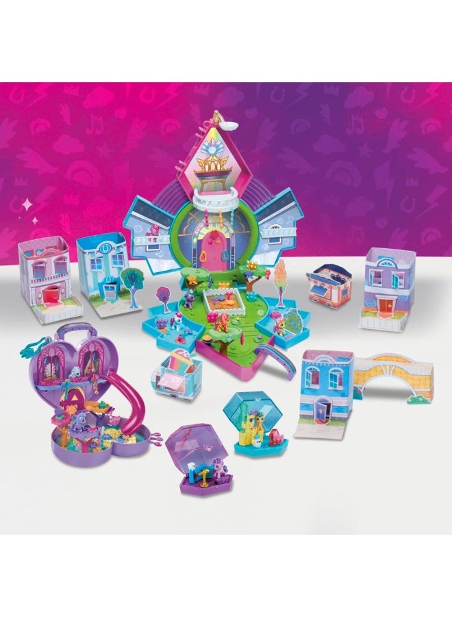 My Little Pony Mini World Magic Mini Equestria Collection Set - Customizable Toy Playset for Kids with Over 120 Pieces, Multicolor - Image 3
