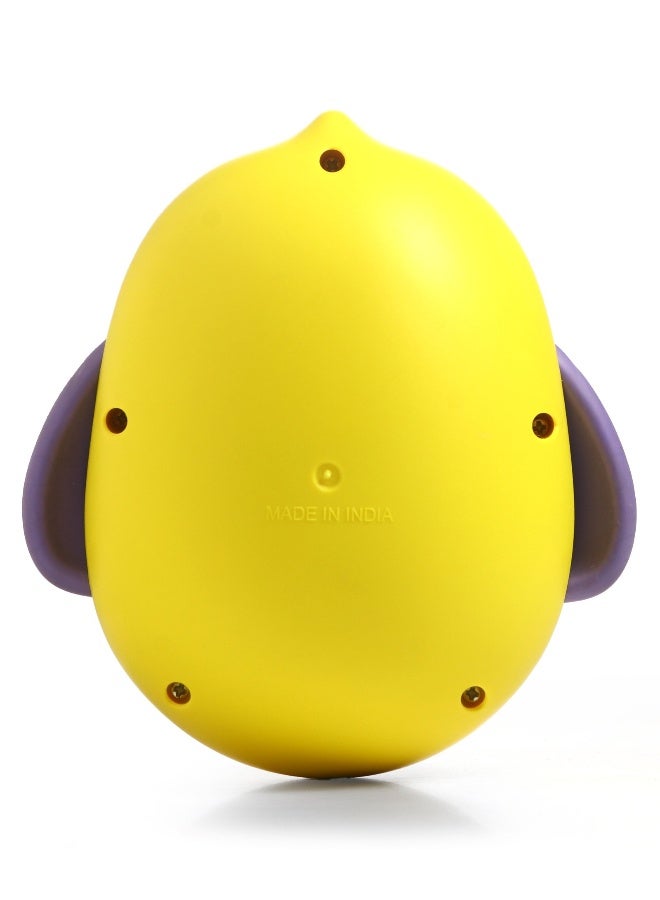 PlayNation Play Nation Roly Poly Penguin, Hand Eye Coordination, Delightful Gift Choice, Engaging Activity, 0 Month+, 11.9 x 11.3 x 12.6 cm - Yellow And Purple - Image 5