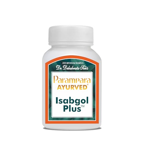 Parampara Ayurved Isabgol Plus Psyllium Husk for Digestive Health, Constipation Relief & Weight Management | High Fiber Supplement | 100g - Image 1