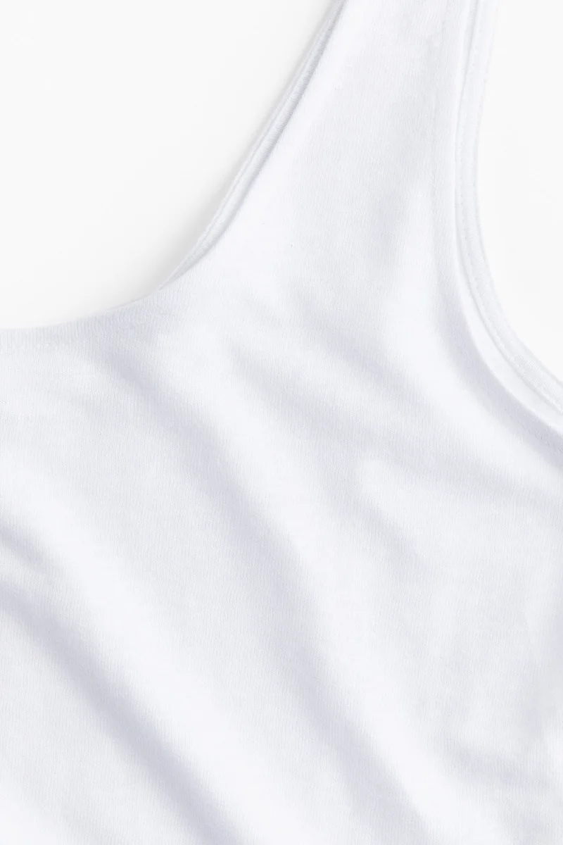 H&M Linen-Blend Vest Top