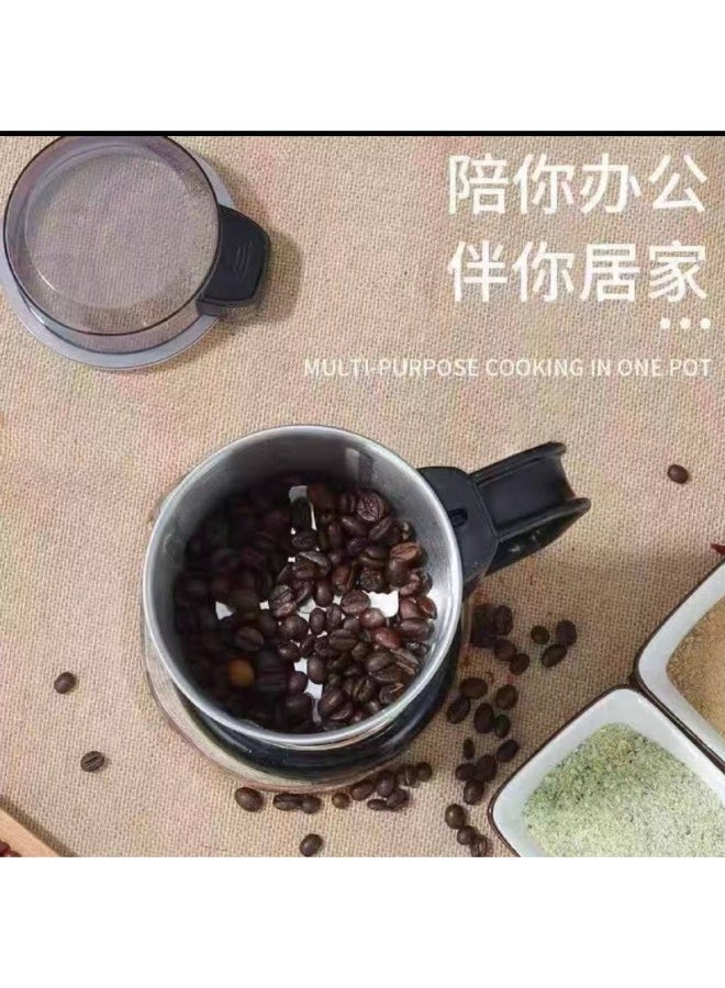 مطحنه استانلس الاصلي Eiries  المطحنه الدبابه💪💪  المطحنة الجبارة ذات قوه خارقة استانلس🥰  موتور من الفولاذ المقاوم للصدأ 🔥🔥  يعني قوي جدا جدا جدا 💪💪  مطحنه بن وتوابل  غطاء شفاف....ومفتاح امان   اهم شيء في الحصول ع القهوة اللذيذة هو الحبوب الطازجة ويمكنك الاستمتاع بهذه النكهة الشهية كل صباح باستخدام مطحنة بن القهوة ما عليك سوى رمي حبوب القهوة المحمصة وشاهد مطحنة القهوة تحولها إلى قهوة ناعمة ذات عبقٍ فوّاح وكمان يمكن استخدامها  للتوابل 🌶   90 وات - Image 3