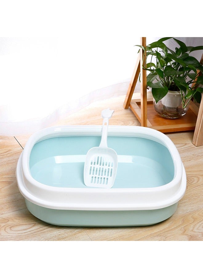 Yolu Cat Litter Box With Scoop, Extra Large Litter Box With Size 46x38x13cm - Image 5