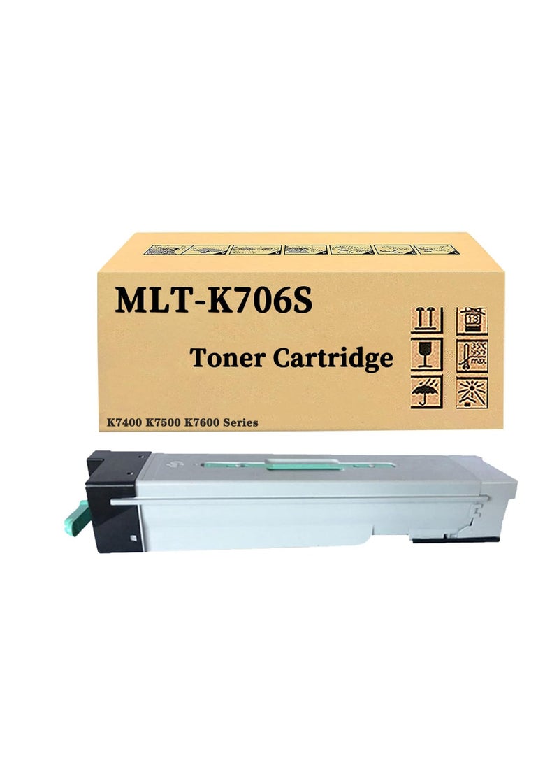 Terabyte خراطيش حبر سوداء متوافقة SS818A MLT-K706S لطابعة سامسونج MultiXpress K7400GX K7400LX K7500GX K7500LX K7600GX K7600LX، إنتاجية عالية 45,000 صفحة 1 عبوة - Image 1