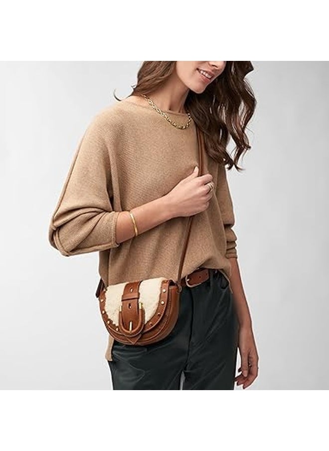 FOSSIL - Fossil Women's Harwell Leather Small Flap Crossbody - Image 1