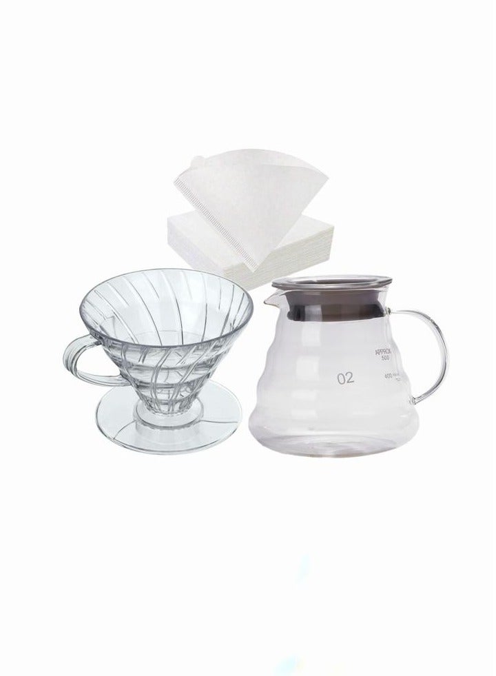 V60 Coffee Maker Drip Set Of 3 - Image 1