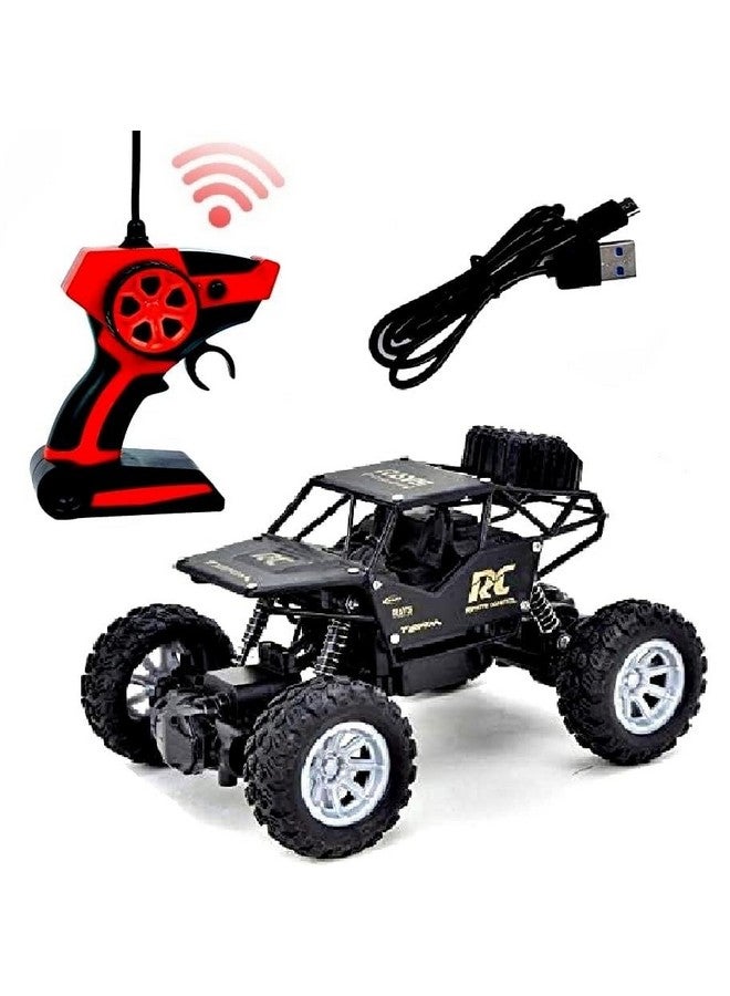 Galaxy Hi-Tech Rock Crawler Car Remote Control 5 Function High Speed 1:18 Rc Car Toys for Boys 2Wd Off Road Vehicle Toy Cars for Kids Monster Truck Car Climbing Car Toy for Kids【Colors as Per Stock】 - Image 2