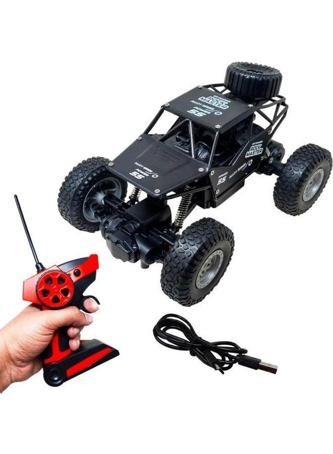Galaxy Hi-Tech Rock Crawler Car Remote Control 5 Function High Speed 1:18 Rc Car Toys for Boys 2Wd Off Road Vehicle Toy Cars for Kids Monster Truck Car Climbing Car Toy for Kids【Colors as Per Stock】 - Image 1
