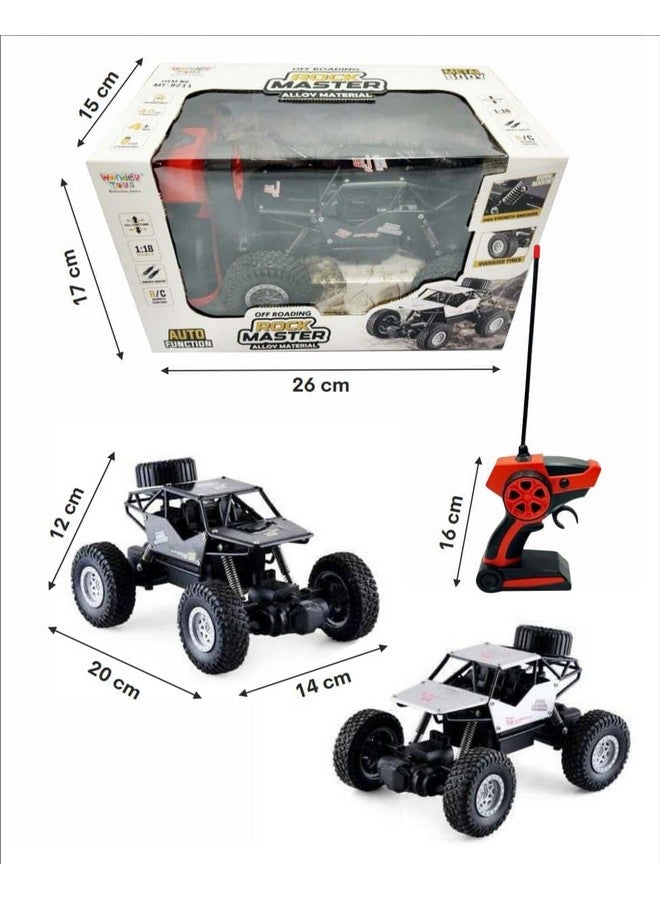 Galaxy Hi-Tech Rock Crawler Car Remote Control 5 Function High Speed 1:18 Rc Car Toys for Boys 2Wd Off Road Vehicle Toy Cars for Kids Monster Truck Car Climbing Car Toy for Kids【Colors as Per Stock】 - Image 3