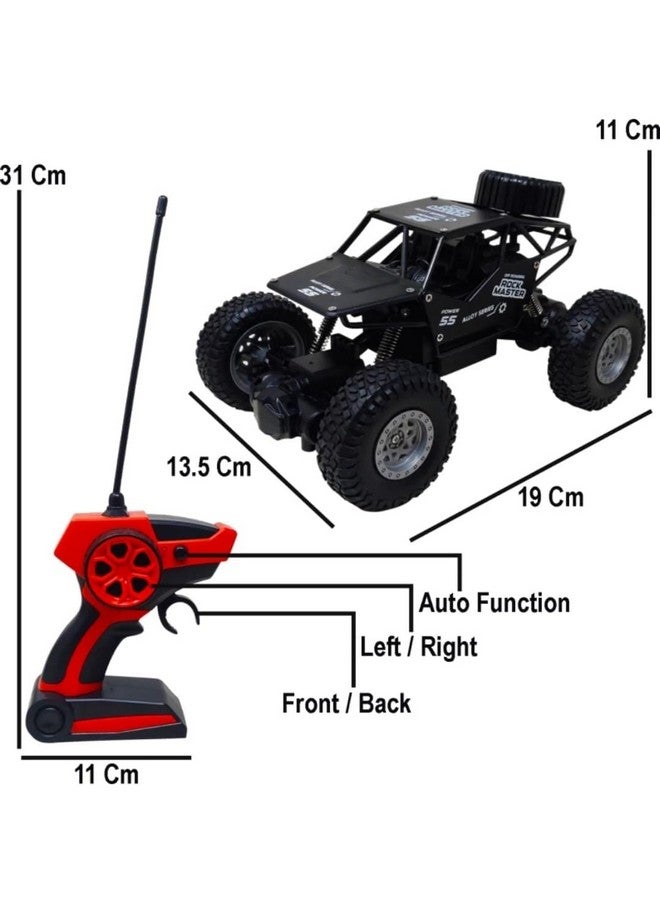 Galaxy Hi-Tech Rock Crawler Car Remote Control 5 Function High Speed 1:18 Rc Car Toys for Boys 2Wd Off Road Vehicle Toy Cars for Kids Monster Truck Car Climbing Car Toy for Kids【Colors as Per Stock】 - Image 4
