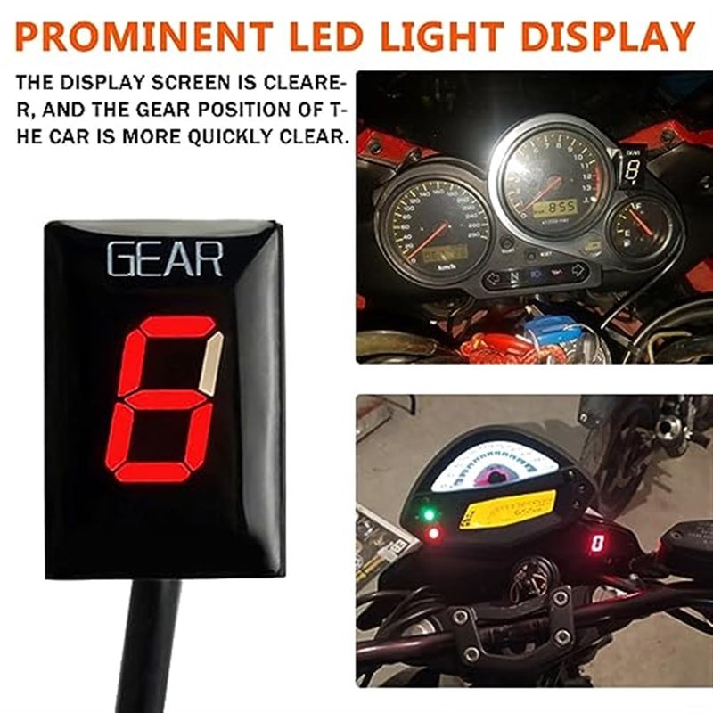 Wivplex Motorcycle Gear Indicator for Roadllner 2006-2015 - Image 2