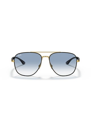 Unisex Ray Ban Unisex Square  Sunglasses - Rb3683 - Lense Size:56Mm - Black On Arista - view 2