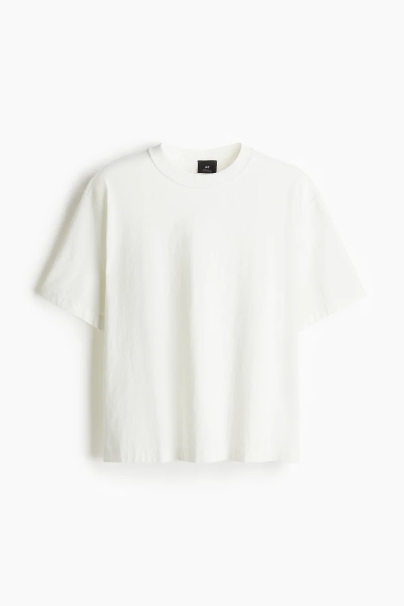 H&M Boxy Fit Washed T-Shirt
