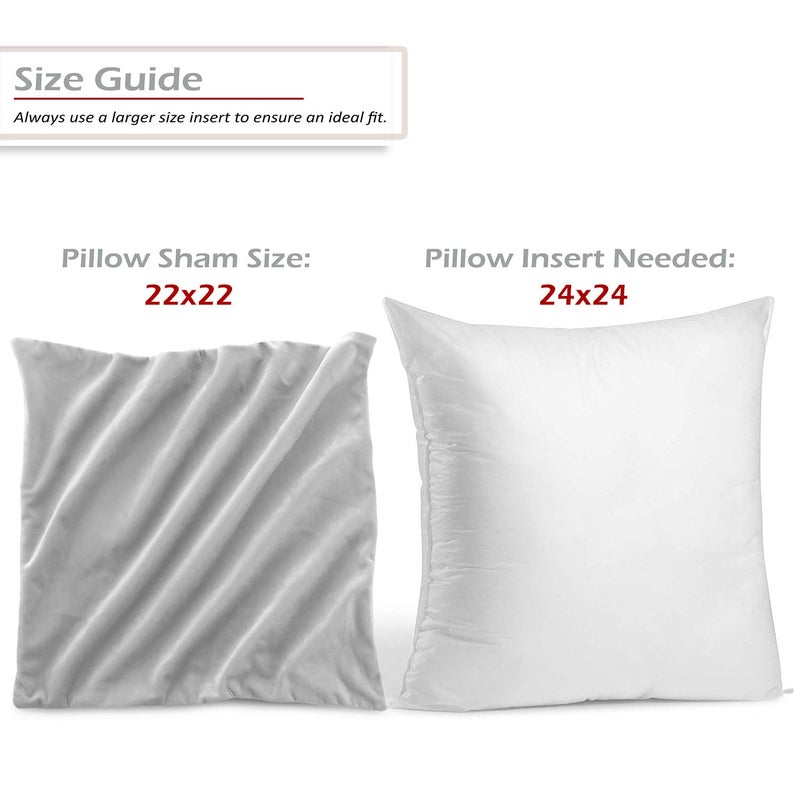 Nestl Throw Pillow Covers  Cozy Velvet Decorative Autumn Pillow Covers 22x22 Inches  Soft Solid Couch Pillow Covers for Sofa  Bed and Car  Set of 4 - Light Gray - Image 2