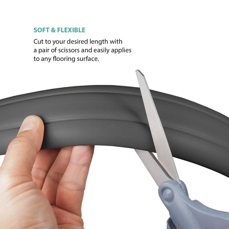 UT Wire 1749476 UT Wire Concealer & Cover 5 Ft L Dark Gray (UTW-CP501-GY) - Image 4