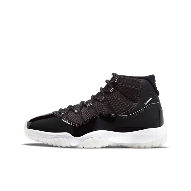 Pure Original Aj11 Big Devil Joe 11 Black And White Red High-Top Baby'S Breath Kang Buckle Black And Red Sports Shoes - Image 1