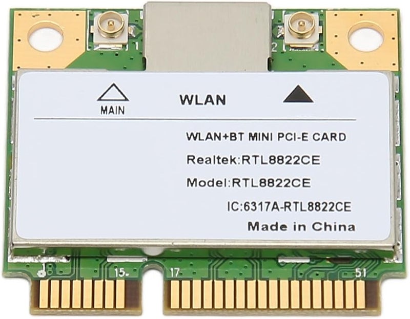 RTL8822CE Mini PCIe WiFi Card Dual Band Wireless Network Card for Laptops Plug and Play - Image 3