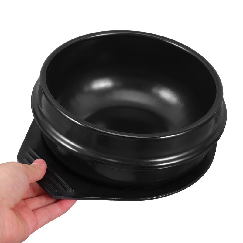 1Pc Ceramic Casserole Rice Pot Bibimbap Pot Household Supply Kitchen Cooking Pot - Image 3