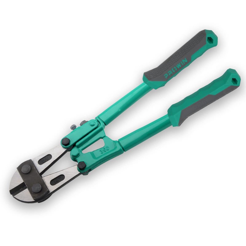 Prowin 14in Bolt Cutter Heavy Duty Cast Mental Handles Hardended Jiaws High Leverage Cutters with Opening Lock and Spring