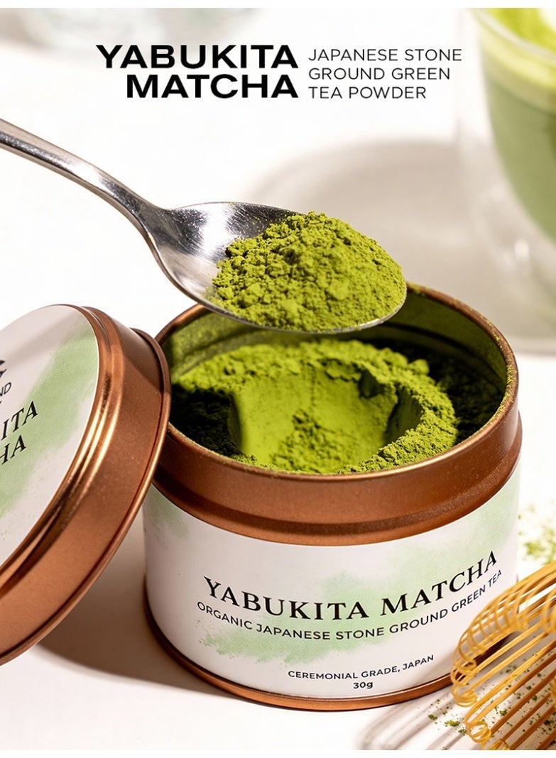 تيلاند شاي ماتشا الأخضر يابوكيتا عضوي ياباني فاخر 30 جم - Image 3