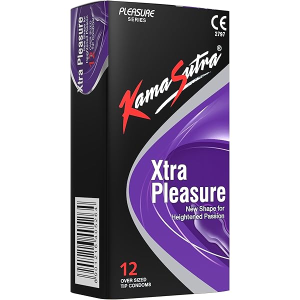 Kamasutra Kama Sutra Xtra Pleasure Condom 12 Pieces, Pack Of 12
