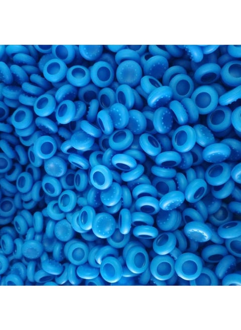 Silicone PS4 PS5 Xbox One Controller Thumbstick Caps Ten Point Small Caps Series Protective Covers For Gaming Controllers-Product Color:Blue
