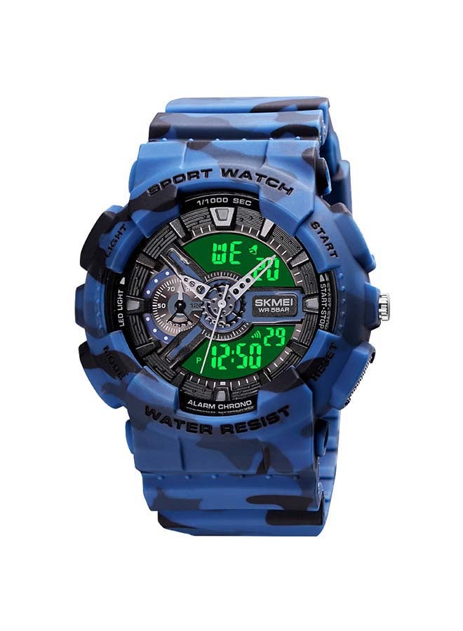 Men's 1688 New Arrival  Waterproof Electronic Fashion Classic Sports Plastic Digital Reloj Wristwatch - Image 1