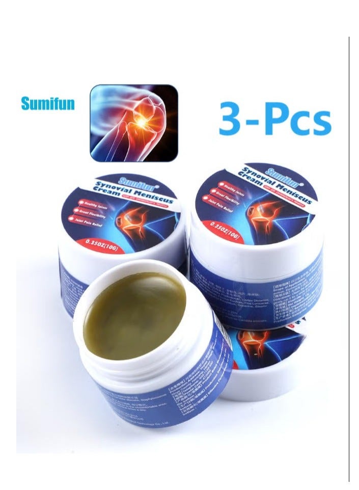 Sumifun Knee Joint Pain Relief Ointment - Cold Gel 3-Pcs - Image 1