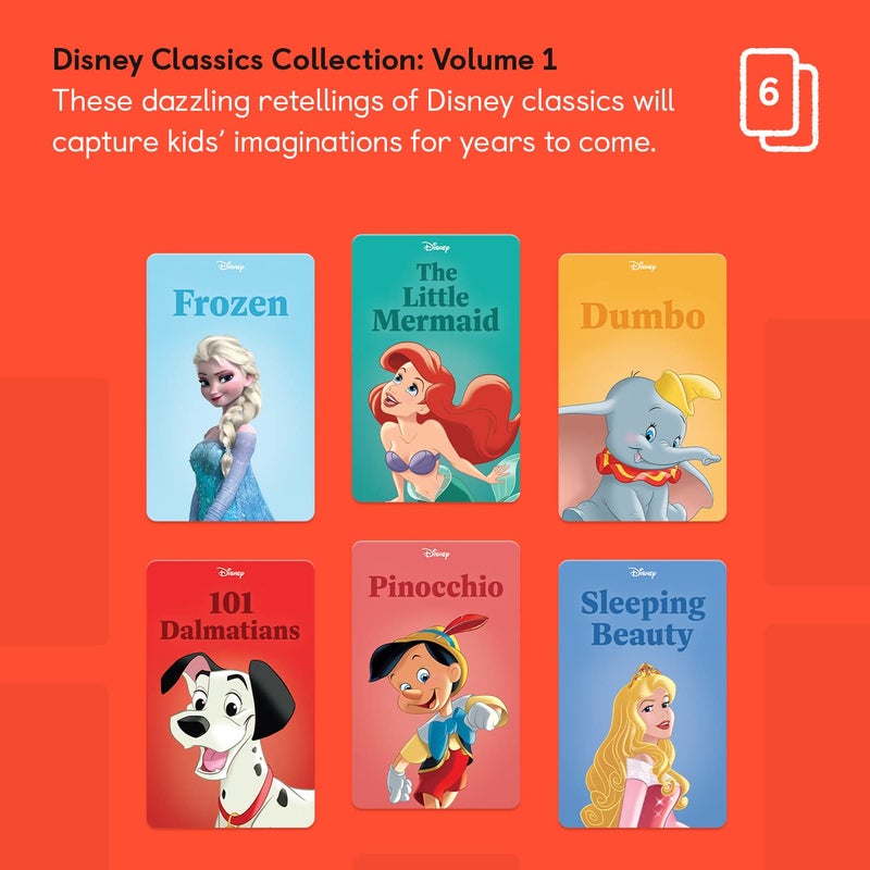 YOTO Disney Classics Collection: Vol. 1 â€“ Kids 6 Audio Cards for Use with Player & Mini All-in-1 Audio Device, Educational Screen-Free Listening with Fun Playtime Bedtime Travel Stories, Ages 4+ - Image 2