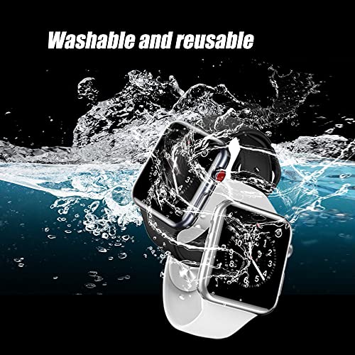 Ailun for Apple Watch Series 11/10 Screen Protector Case [46mm], Ultra-Thin Hard PC Case Built in Tempered Glass for iWatch, Shockproof Cover with Button [2 Pack][Clear] - Image 5