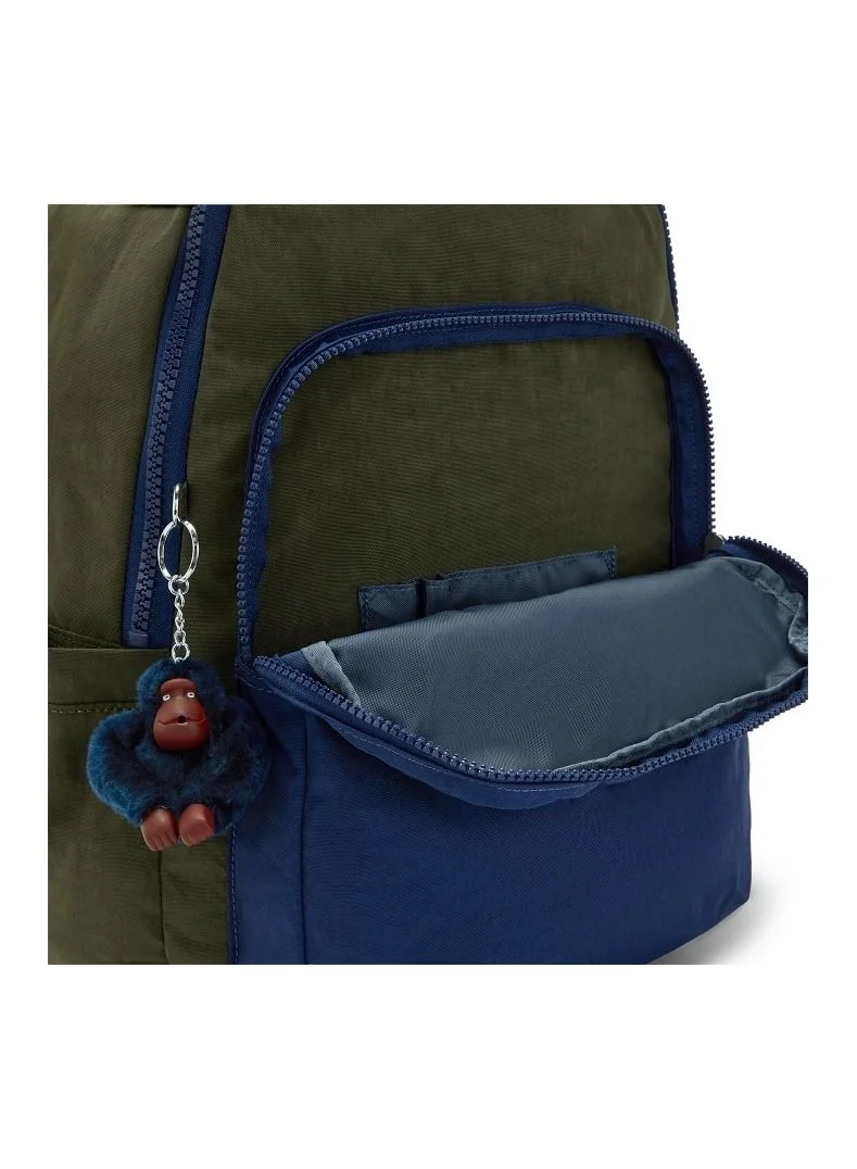 kipling Seoul Large Backpack Seaweed Gr Bl