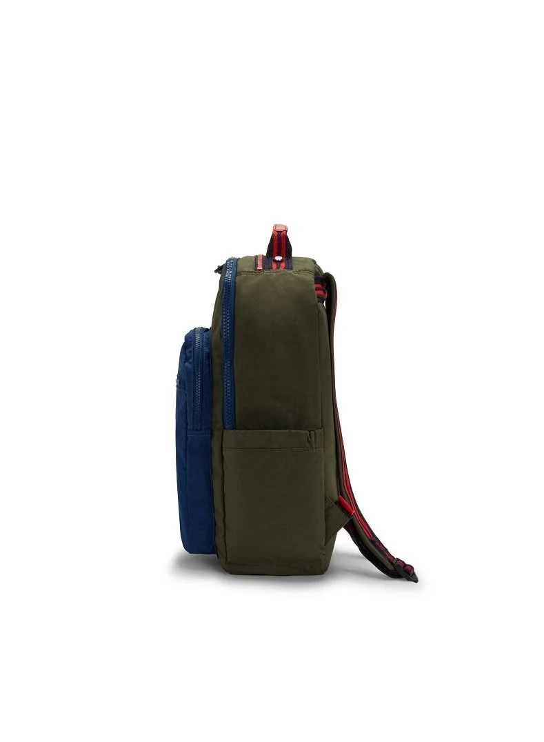 kipling Seoul Large Backpack Seaweed Gr Bl