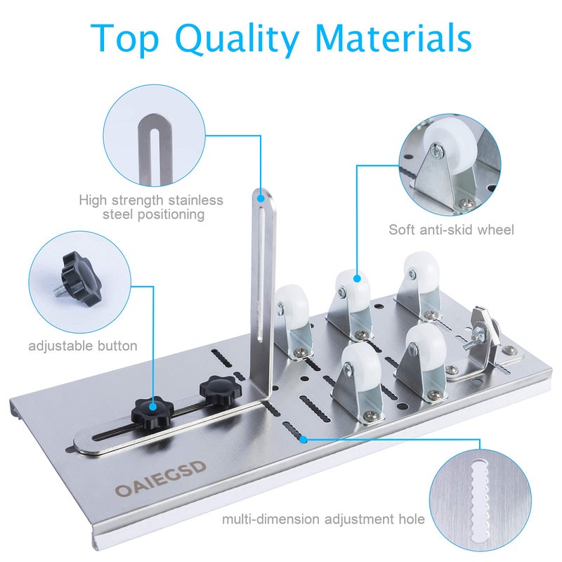 OAIEGSD قاطع زجاجات OAIEGSD، قاطع زجاجات لقص النبيذ، البيرة، الجرار الزجاجية، الويسكي، الزجاجات الدائرية والبيضاوية، مجموعة قاطع الزجاجات وقاطع الزجاج لمشاريع الحرف اليدوية - Image 3
