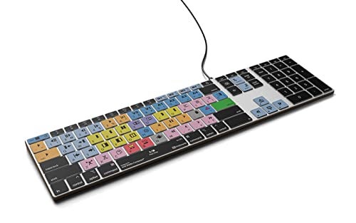 KB Covers Avid Media Composer Keyboard | Backlit Pro Aluminum Editing Keyboard for macOS Wired & Wireless Options | Color-Coded Shortcuts for Faster and Smarter Video Editing - Image 3
