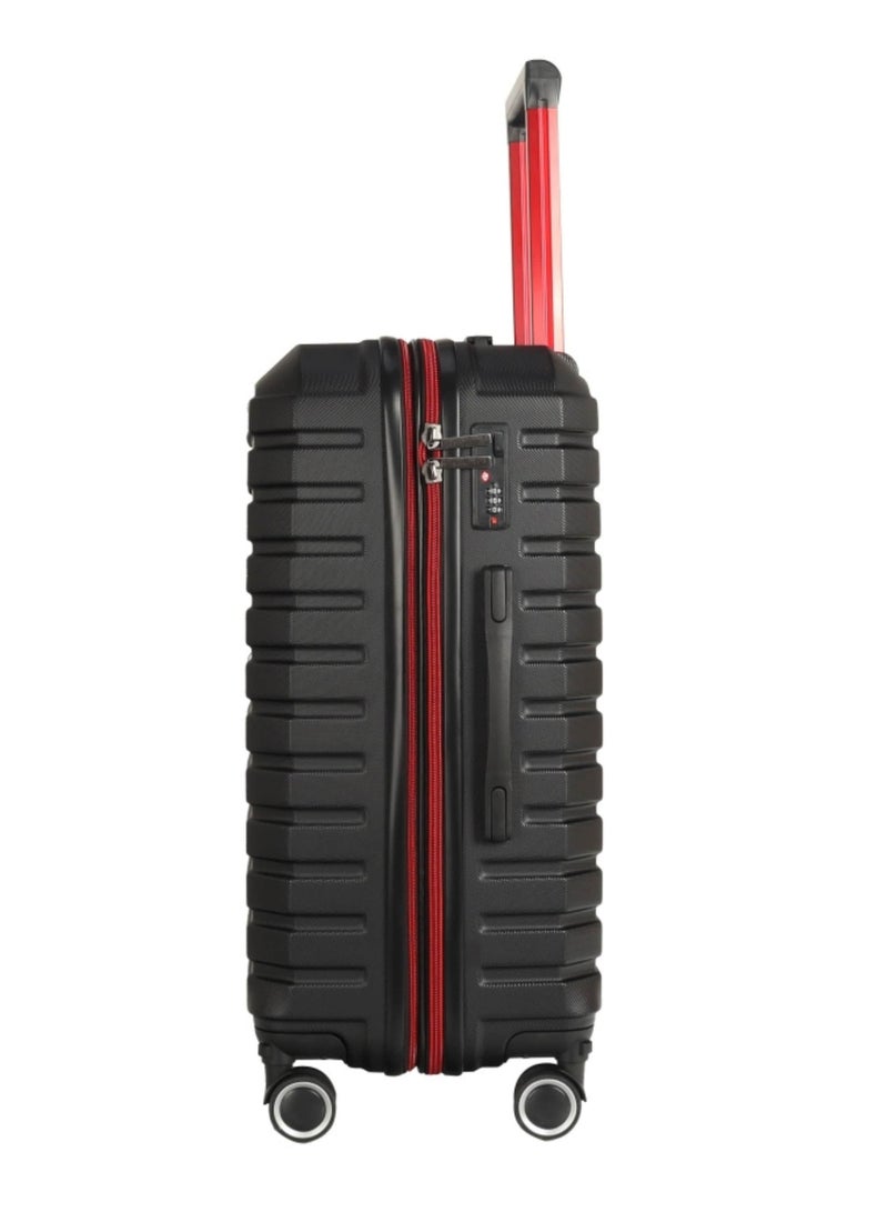 ستارجولد مجموعة أمتعة فردية فاخرة ذات هيكل صلب، حقيبة سفر بقفل TSA، خفيفة الوزن، قابلة للتوسيع ومتينة، عجلات دوارة 360 درجة 24 بوصة - Image 3