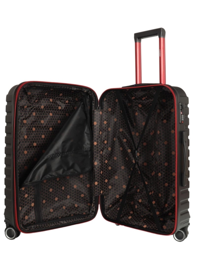 ستارجولد مجموعة أمتعة فردية فاخرة ذات هيكل صلب، حقيبة سفر بقفل TSA، خفيفة الوزن، قابلة للتوسيع ومتينة، عجلات دوارة 360 درجة 24 بوصة - Image 4