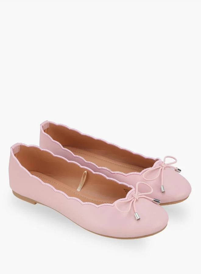 Flora Bella By Shoexpress Girls Slip-On Ballerina Shoes