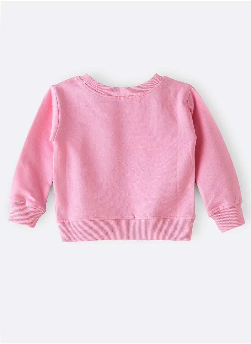 Jelliene Jelliene Girls Cotton Sweatshirt, Soft and Comfortable Cotton Sweatshirt for Girls, Breathable and Skin-Friendly, Perfect for Everyday Wear  - Image 2