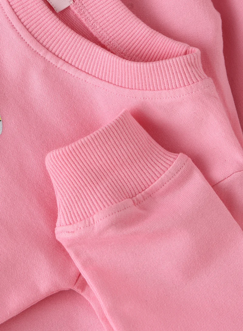 Jelliene Jelliene Girls Cotton Sweatshirt, Soft and Comfortable Cotton Sweatshirt for Girls, Breathable and Skin-Friendly, Perfect for Everyday Wear