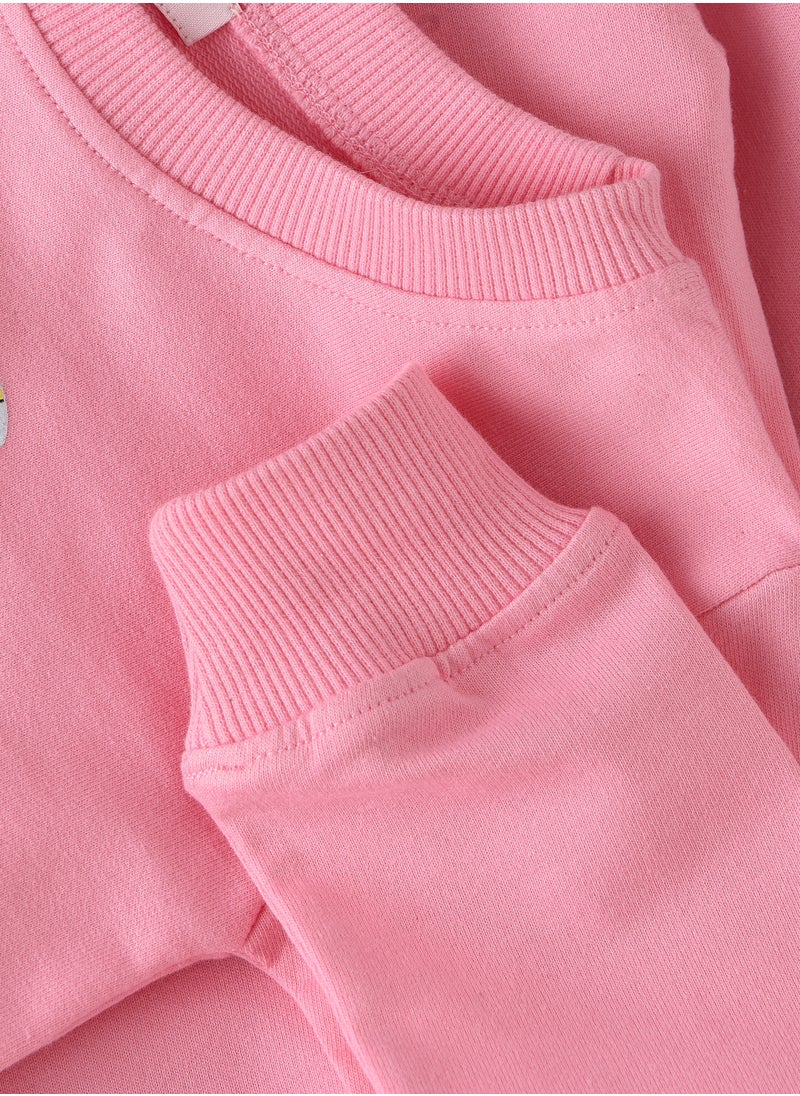 Jelliene Jelliene Girls Cotton Sweatshirt, Soft and Comfortable Cotton Sweatshirt for Girls, Breathable and Skin-Friendly, Perfect for Everyday Wear  - Image 4
