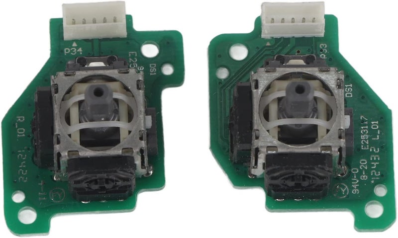 Tangxi 3D Joystick for Wii U, Left & Right Analog 3D Joystick Sticks Replacement for Wii U Gamepad Controller - Image 1