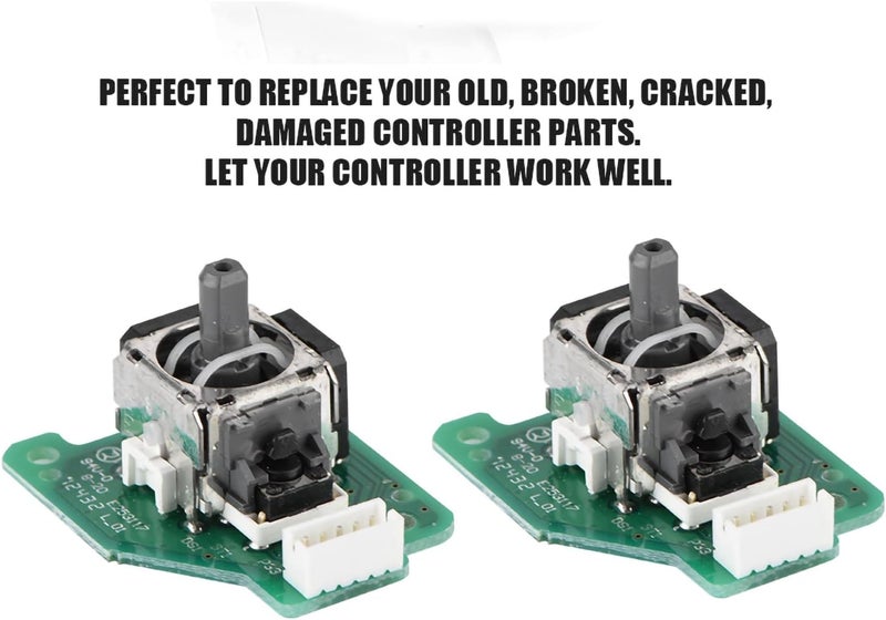 Tangxi 3D Joystick for Wii U, Left & Right Analog 3D Joystick Sticks Replacement for Wii U Gamepad Controller - Image 5