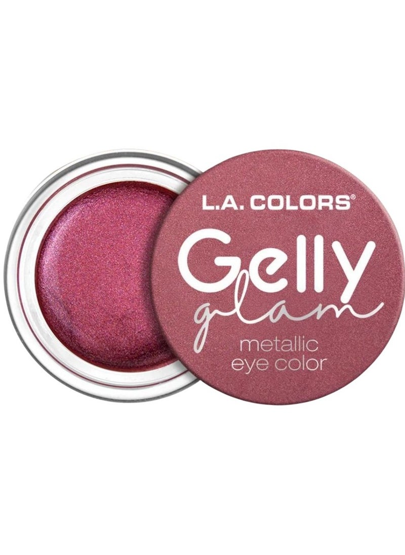 LA Colors L.A. Colors Glitzy Girl Gelly Glam Metallic Eye Color Sizzle 5ml  - Image 1