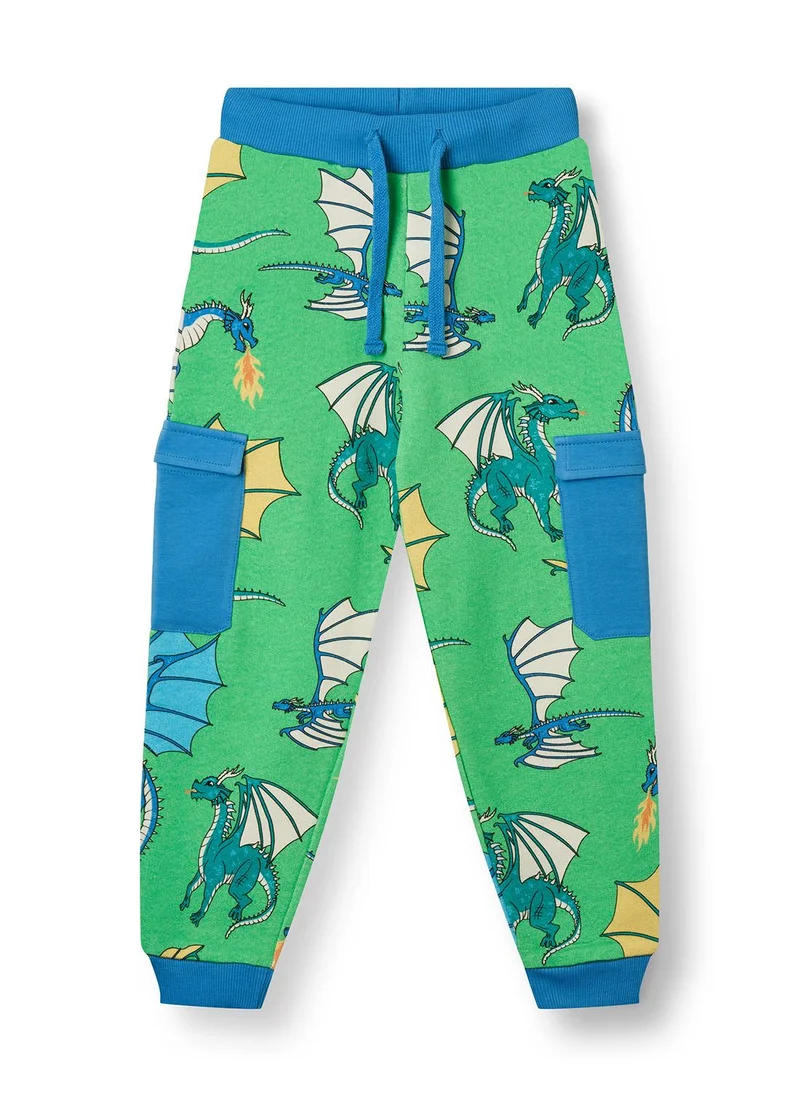 سموفولك Pants with flying dragons