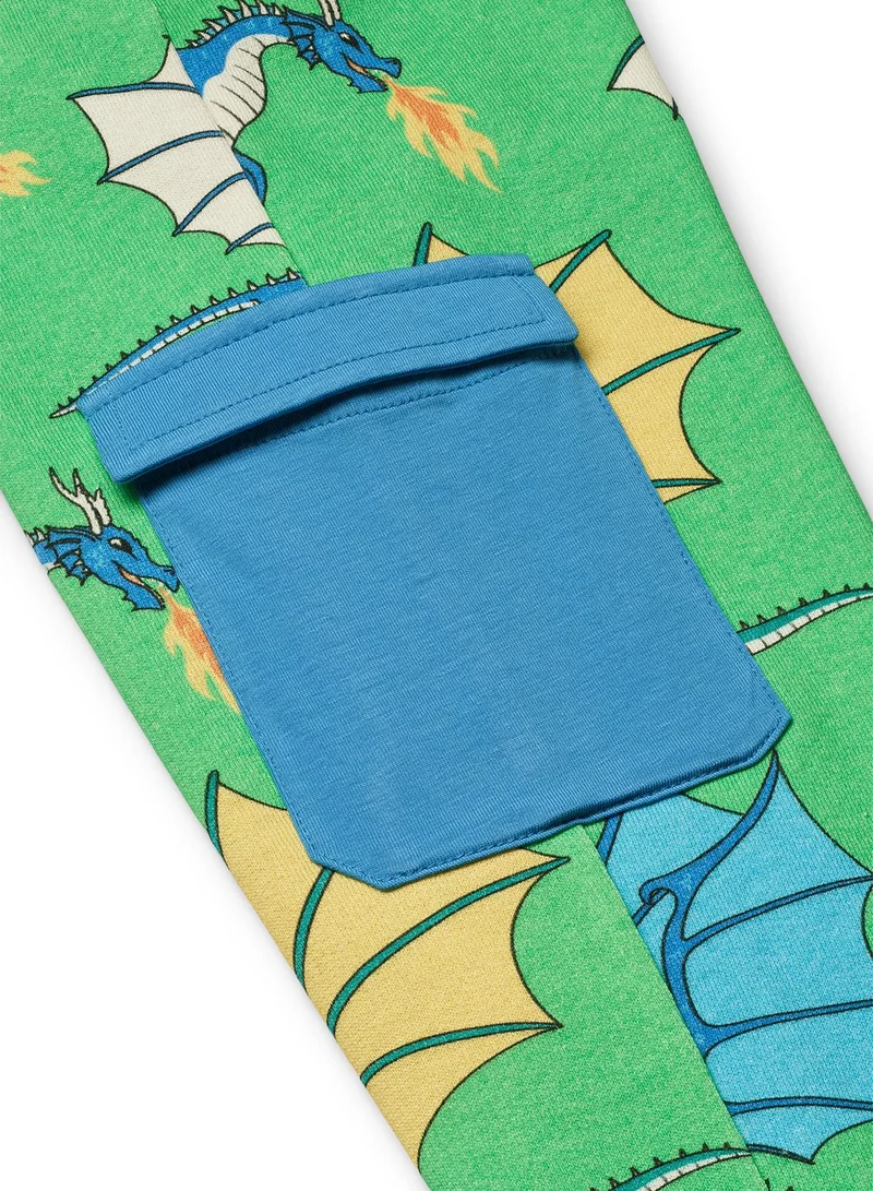 Småfolk Pants with flying dragons